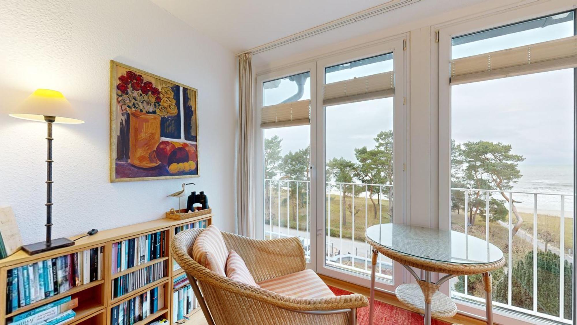 Fewo Direkt Am Strand Mit Meerblick Und Suedbalkon, Villa Freia 27, ビンツ エクステリア 写真